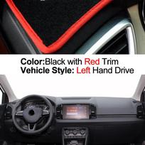 Car Auto Dashboard Cover Dash Mat Carpet Cape For Skoda Karoq 2017 2018 2019 2020 Anti-sun Sun shade Dashmat Cushion