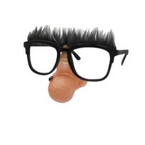 Funny Fake Nose Costume Glasses Black Eyebrows Novelty Glasses  Photo Booth juoda