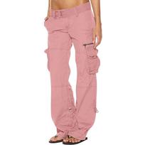 Womens Baggy Cargo Pants Vintage Jeans with Pockets Wide Leg Trousers Loose Overalls Long Pants Cargo Pants XXXXL
