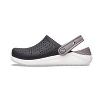 Crocs Literide Casual Outdoor Clogs Kids Sandals Black 205964-066 28-29