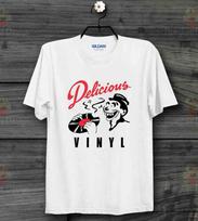 Vinly Delicious Music Record Label Rap Hip Hop Cool Unisex T shirt B488 L black