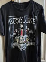 WWE Wrestling The Bloodline Roman Reigns Unisex Marškinėliai S black