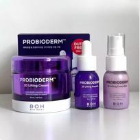 BOH Probioderm 3D Stangrinamasis kremas 50ml + Ampulė 15ml + Rūkas 20ml set blue