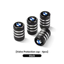 BMW 4 vnt. Aliuminio Automobilio Ratlankio Stebulės Oro Vožtuvo Dangtelis Apsauga Nuo Dulkių E87 E70 E91 E30 G20 E92 E93 E60 E46 E90 G30 E53 X1