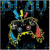 Serwetki Gracza Pad Kontroler Gaming 33X33Cm 20Szt