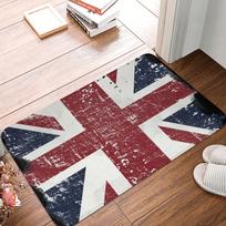 Union Jack Flag of the UK Doormat Mat Anti-Slip  Bath Kitchen Toilet Rug Carpet 40*60cm 40cmx60cm