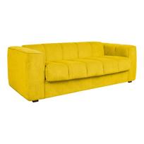 Sofa-lova STELLA su spyruokliniu čiužiniu, geltona