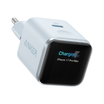 Anker Nano Charger 45W, Smart Display, Blue | A121DG31|A121DG31