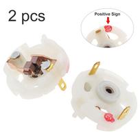 2pcs R380 DC Motor Carbon Brush Holder for R360 R370 R380 R390 DC Motor Brush Holder Accessories with Copper Brush 0