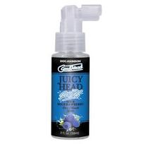 Purškiklis oraliniam seksui Juicy Head Dry Mouth Spray Sour Blue Raspberry, 60 ml