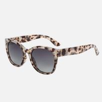 ZENOTTIC Madingi Cat-eye poliarizuoti akiniai nuo saulės moterims - Per dideli akiniai nuo saulės UV400 apsauga Retro atspalviai Dizainerio stilius gray