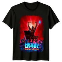 Sunkusis metalas (1981 m) Filmo plakato įkvėpti marškinėliai Retro marškinėliai Unisex S įvairiaspalvis