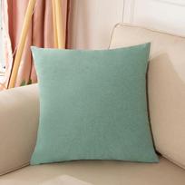Vienos spalvos pagalvė lininė biuro sofos pagalvėlė automobilio pagalvėlė svetainės juosmens pagalvėlė 40x40cmNo pillow cor gray