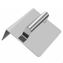 Nerūdijančio plieno kampinis glaistyklis Atsparus rūdijimui Apvalus įrankis 2 mm storio Gipso apdailai R50 Convex gray