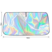 For Volvo EX30 -2025 Sunshade Cover Car Windshield SunShades Sun UV Protector Cover Car Front Windscreen Cover 140x70