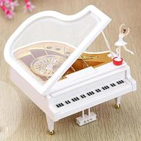 1 Pcs Dancing Piano Music Box New Year Gift Present Girl's Birthday Romantic Gift Musical Box Home Decor Vintage Music Box balta