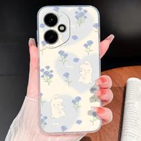 For Honor 400 Pro / 400 Lite / 400 Smart Case Cupid-Angel Soft Clear Slim Silicone Anti Drop Phone Back Covers For Honor400 5G Honor 400 (Global)&Transparent black