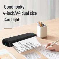 M10 Portable Bluetooth Thermal Printer CN plug (adapter included) white