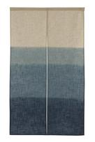 narumikk Noren Made in Graduated Blue 150cm Japanese-style Curtain, Japan, Dye, Length, 17-606