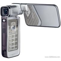 Atnaujintas Nokia N93i 3MP Originalus Atrakintas 3G Symbian Apverčiamas Mobilusis Telefonas juoda