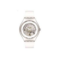 SWATCH Unisex 38mm Silver Watch SYXS138 SYXS138 Silver white