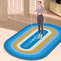 Thickened TPE Shock-Absorbing Jump Rope & Yoga Mat