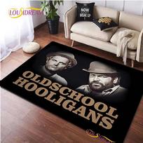 Bud Spencer & Terence Hill Area Rug Living Room Bedroom Decorat Yoga Carpet Kitchen Un-slip Floor Mat photography props Alfombra 40x60cm