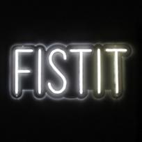 LED neoninis užrašas Shots Fist It dekoratyvus sieninis šviestuvas 40x28 cm