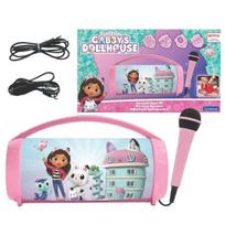 Lexibook Gabby's Dollhouse belaidis karaoke garsiakalbis su mikrofonu