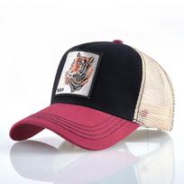 Fashion Baseball Cap Tiger Embroidery Patch Snapback Hats For Men Women Breathable Mesh  Hip Hop Cap EMA 56-60cm