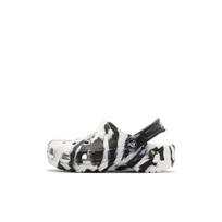 Crocs Classic Marbled Clog K Kids Clogs White Black 207464-066 36-37 white