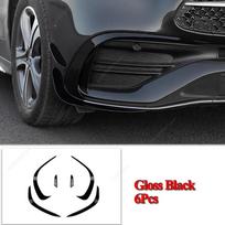 For Mercedes Benz C Class W206 S206 C180 200 300 400 C43 AMG-Line 2025-2025 Front Bumper Lip Spoiler Grille Side Splitter Tuning