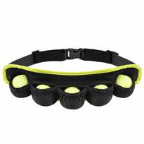 Holding 5 Balls Tennis Ball Band Strong Band Black Green Waist Bag Adjustable Waist Strap Tennis Ball Holder Training black