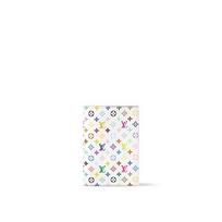 Louis Vuitton x Takashi Murakami Paso dėklas Daugiaspalvis/Baltas Monogramos Drobės Vyriškos Piniginės M14178 Box(Basic Set+Box)