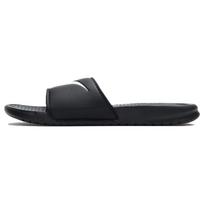 Nike Benassi Swoosh Madingos Juodos Baltos Šlepetės 'Juoda Balta' Moteriškos 312432-010 39