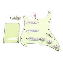 11 Holes Guitar Pickups AntiScratch Plate Protective Prewired loaded Pickguards Electric Guitar Replacement Parts 1 beige
