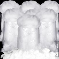 Fake Snow Decoration Christmas Fluffy Snow Cotton Indoor Soft Fake Snow Artificial Cotton Winter Scene Decor Xmas Tree Displays 20G balta