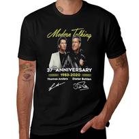 Vintažiniai Modern Talking metinių dovana marškinėliai Juokingi marškinėliai Medvilniniai Medvilniniai marškinėliai Vyras 100% Marškinėliai Vyras Prabangūs marškinėliai - M... S įvairiaspalvis