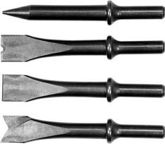 Yato 4PCS ROUND SHANK CHISEL SET YT-09901, 120mm, #45 anglies plienas, komplekte yra kaltai ir perforatoriai, vamzdinis laikiklis