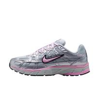 Nike P-6000 Pure Platinum Metallic Silver Black Pink Moteriški sportbačiai BV1021-020 35.5 gray