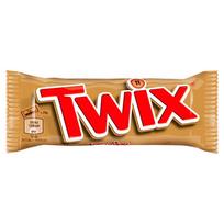 Twix batonėlis su sausainiais ir karamele, padengtas šokoladu, 50 g (2 x 25 g)