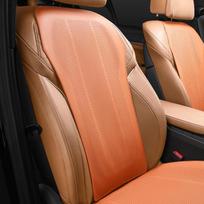 Polestar 1/2/3/4/6 Automobilio Priekinės ir Galinės Kojų Atramos Pagalvėlės Vairuotojui/Keleiviui brown