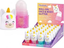 Blizgučių gelis veidui ir kūnui vaikams Martinelia Unicorn, 18 g