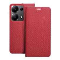Kabura LUNA Book Carbon do XIAOMI Redmi 15C czerwony