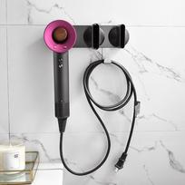 Wall Mount Hair Dryer Holder Magnet Bracket Stand Holder Storage Rack Organizer For Dyson Supersonic Hair Dryer gray