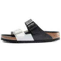 Birkenstock Arizona Series Fashion Black White Colorblock Version Sandals 1019703 42 black