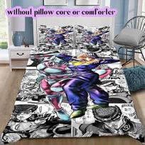 JOJO cool Character Soft and Comfortable Duvet Cover, Children's Bedding Set Gift, Extra Large Size, Various Sizes Available 135x200cm white
