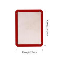 3/1Pcs Silicone Baking Mat with Button Non-stick Oven Liners Reusable Heat Resistant Pastry Mat Leak Proof Cookie Sheet Baking Supplies 30*21cm-1PC