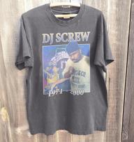 Nauja! DJ Screw 1971-2000 Hip Hop Rap Retro Anglies spalvos Unisex Marškinėliai S-5XL XXXXL gray