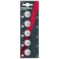 DURACELL baterija (CR2032) Button Lithium (5 batteries / blister) 3V, 220 mAh